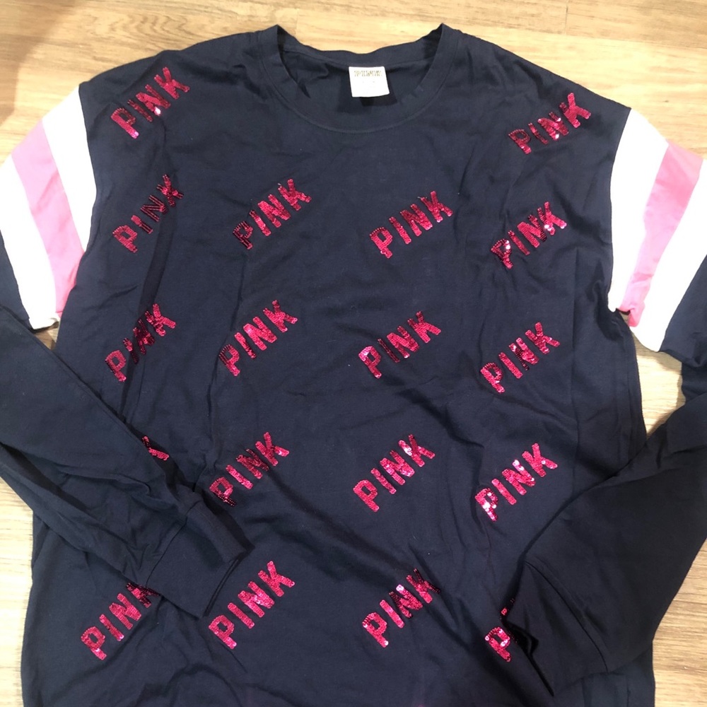 NWOT Long Sleeve PINK tee